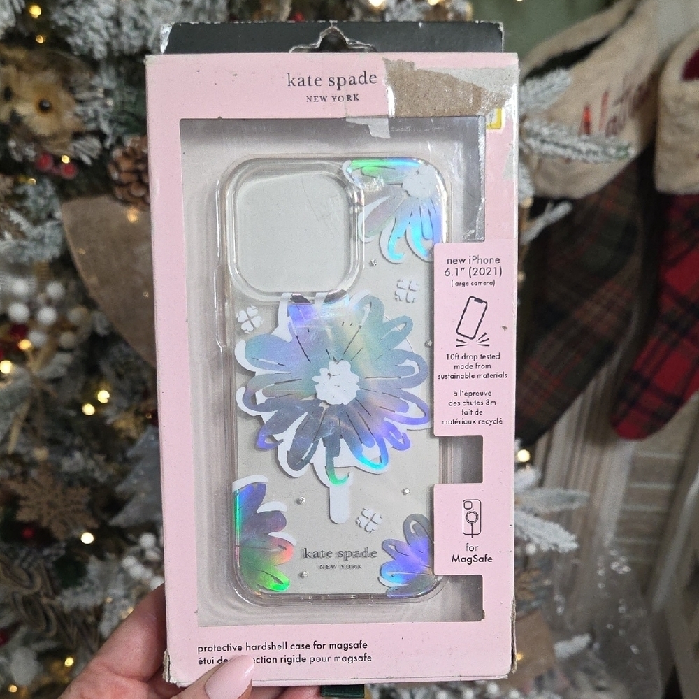 Kate Spade Iridescent Floral iPhone Case